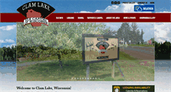 Desktop Screenshot of clamlakewi.com